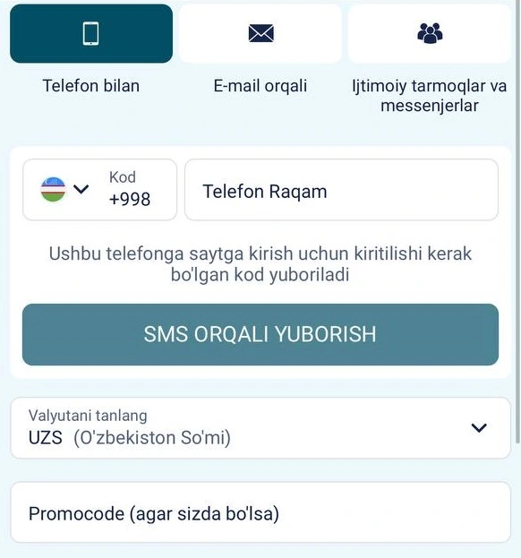 Coldbet Registration With Phone Number