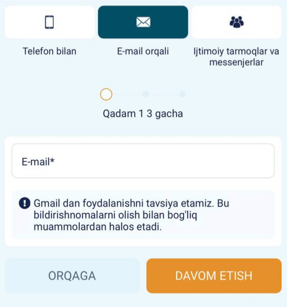 Coldbet ro‘yxatdan o‘tish